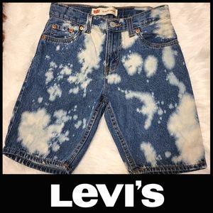 Levi's Bleached Shorts